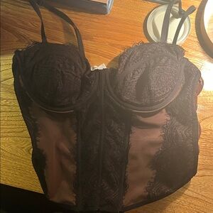 Garage Black Lace Bodysuit